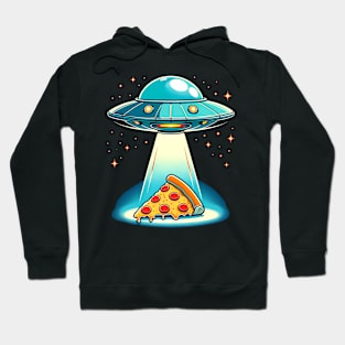 Funny Pizza Ufo, Pizza Lover Hoodie